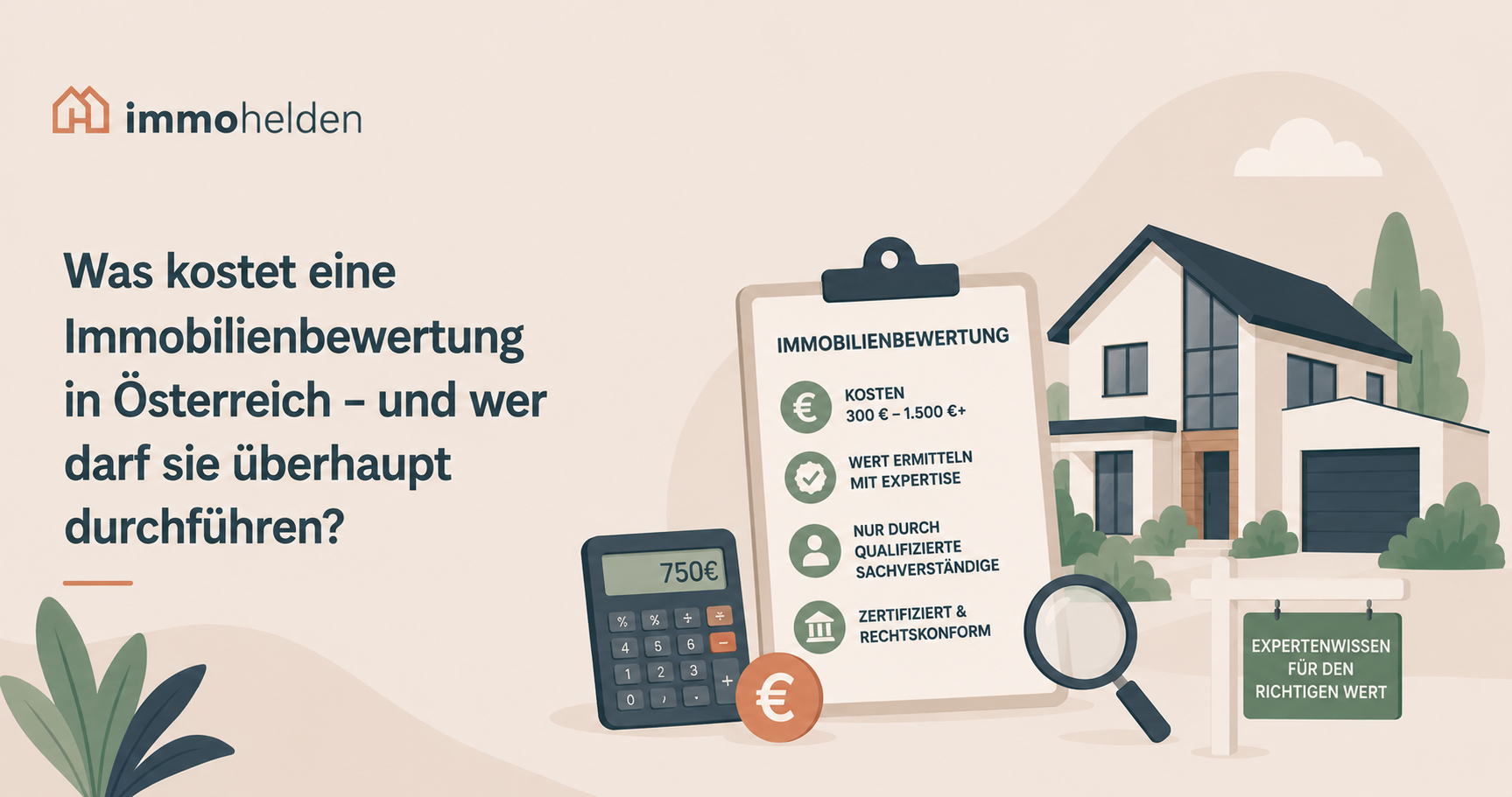 Was kostet eine Immobilienbewertung in Österreich – und wer darf sie durchführen?