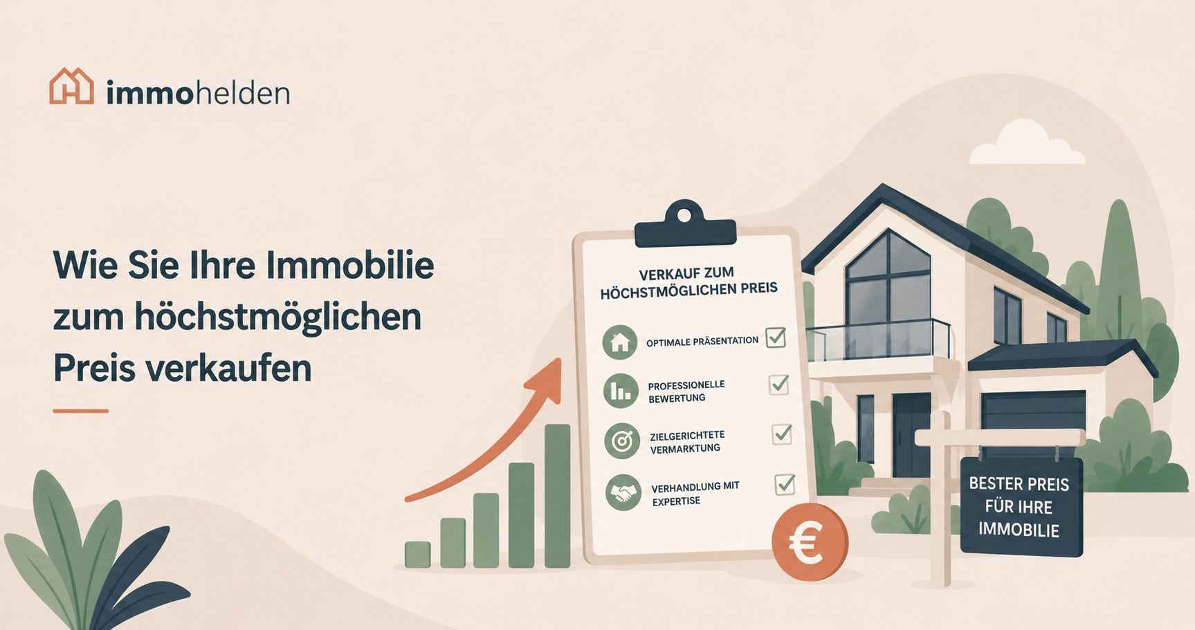Wie Sie Ihre Immobilie zum höchstmöglichen Preis verkaufen